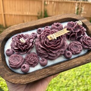 Handmade Floral Wax/Home Decor/Gift